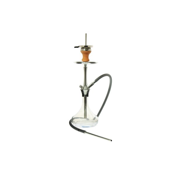 El Badia C5 Hookah shisha pipe silver clear uk