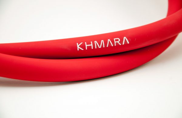 KHMARA Soft Touch Silicone hookah shisha Hose RED