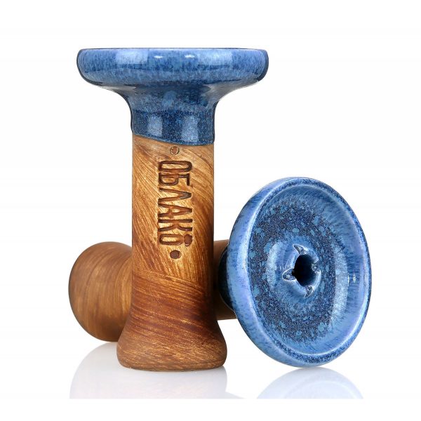 OBLAKO Phunnel S Glazed - Small hookah bowl - Blue Aqua