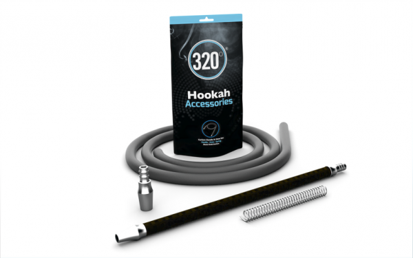 320 carbon hookah hose handle yellow