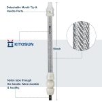 Kitosun K-hose carbon fibre & resin Tymber Hookah Handle