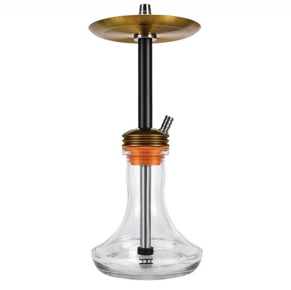Kitosun Rano stainless & carbon fibre hookah shisha